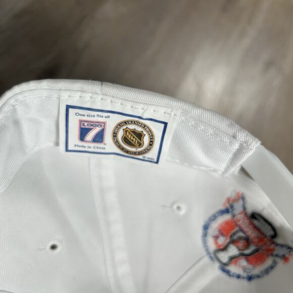 Vintage 1998 Detroit Red Wings Hat Snapback NHL White Stanley Cup Logo 7 Cap - Picture 4 of 8